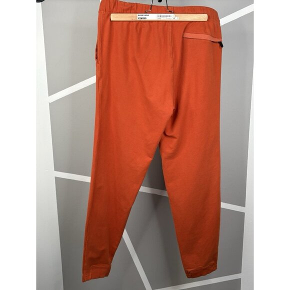 Mack Weldon Ace Sweatpant Joggers Men’s Medium Orange Rust 32”-34” 28” Inseam - Picture 2 of 12